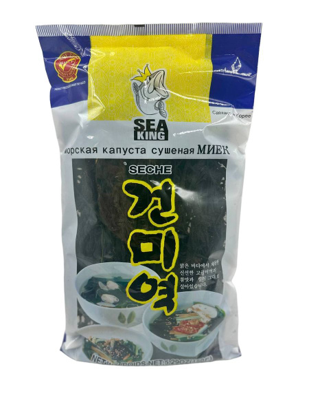 Корейская Морская Капуста, Сушеная, МИЕК Sea King,150гр. - купить с ...