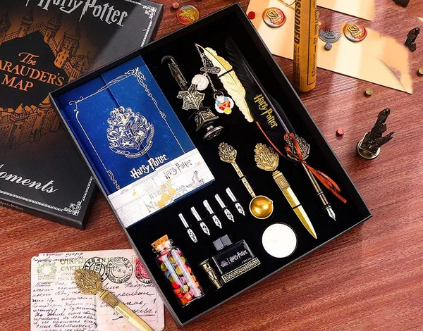 Ручка-перо с чернилами из 15 предметов Harry Potter - купить с ...