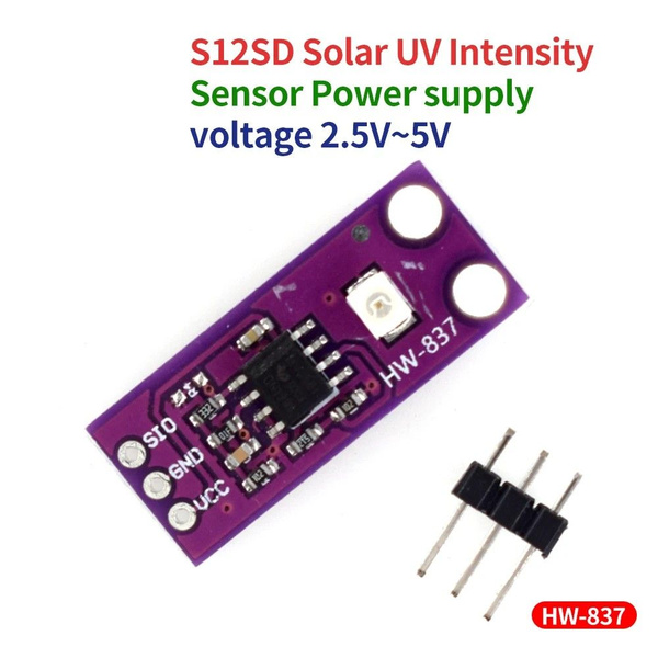 Датчик ультрафиолетовой интенсивности света GUVA-S12SD 240нм-370 нм ...