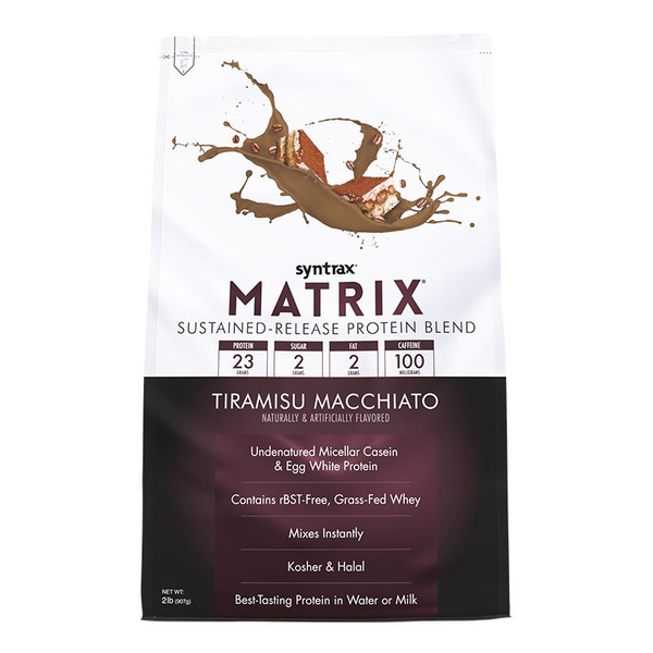 Многокомпонентный протеин Syntrax Matrix "Тирамису макиато" 908 гр ...
