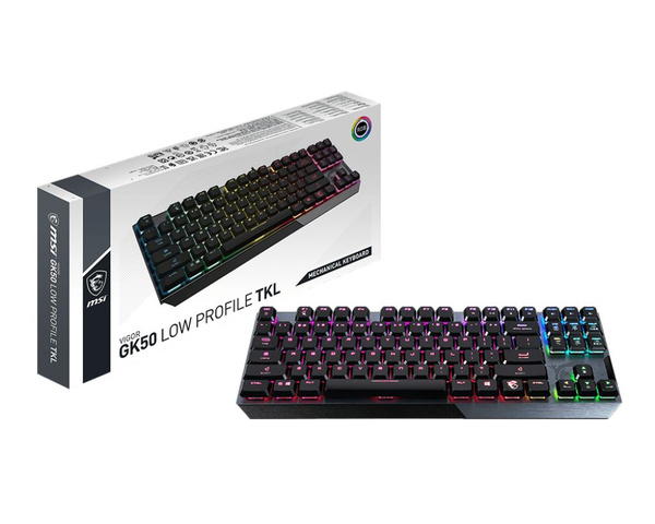 Механическая клавиатура MSI Vigor GK50 LOW PROFILE RU купить по низкой ...