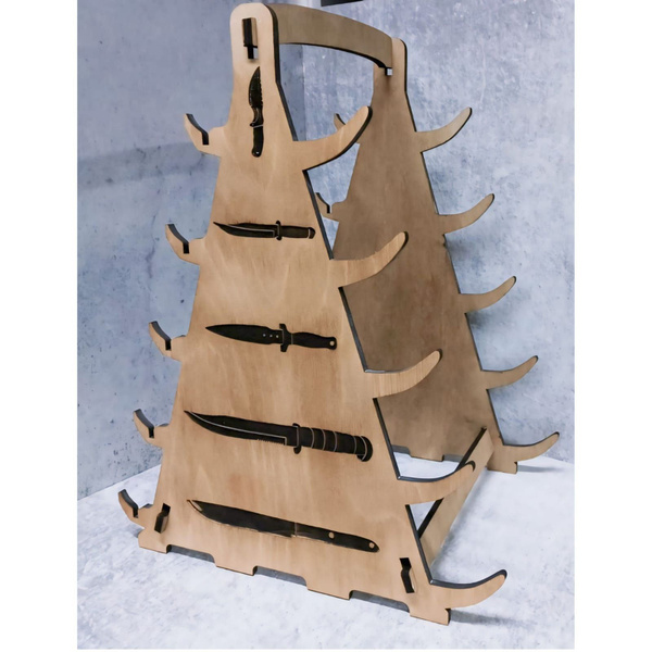 Подставка широкая для коллекционных ножей - купить с доставкой по ...