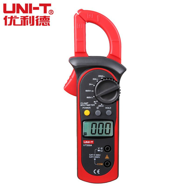 Характеристики Токовые клещи мультиметр UNI-T UT-200A подробное ...