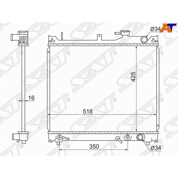 Купить Радиатор Охлаждения На Сузуки Витара