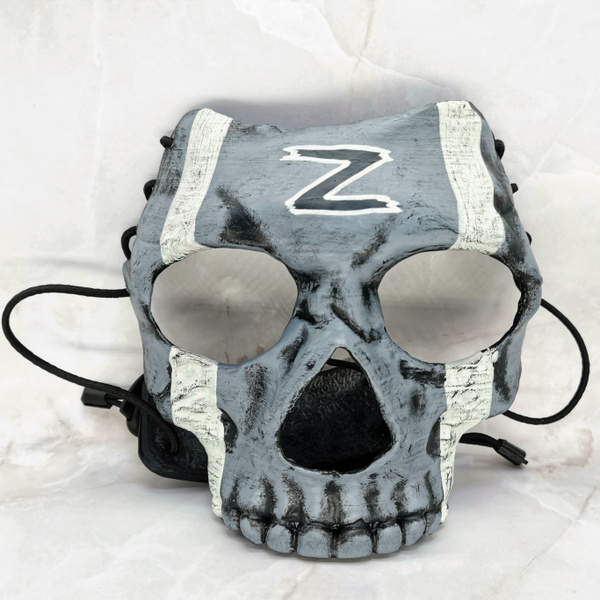 Маска череп - Z / Маска Гоуста (Ghost mask) из компьютерной игры Call ...