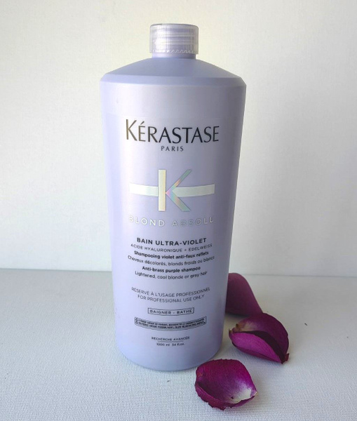 Kerastase шампунь Blond Absolu Bain Ultra Violet, 1000 мл/для блондинок ...