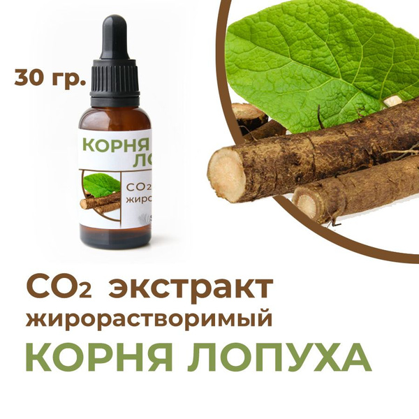 СО2 экстракт лопуха, 30 гр. - купить с доставкой по выгодным ценам в ...