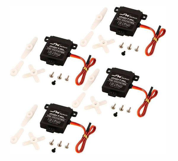 Цифровые мини сервоприводы JX PDI-HV2107MG с металлическим редуктором 4 ...