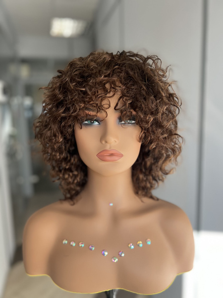 Характеристики Парик из натурального волоса кудрявый подробное описание ...