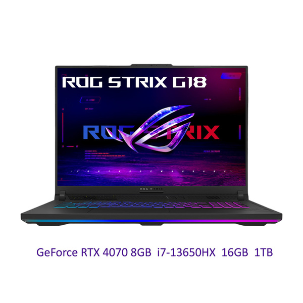 Характеристики ASUS ROG Strix G18 Core i7 13650HX 18" 2560x1600 16GB ...