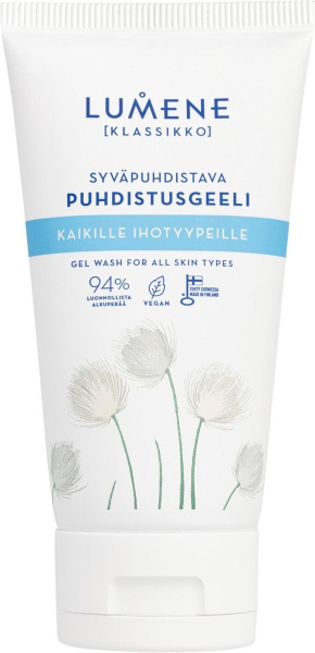 Lumene CLASSIC Глубоко очищающий гель Люмене для всех типов кожи, 150 ...