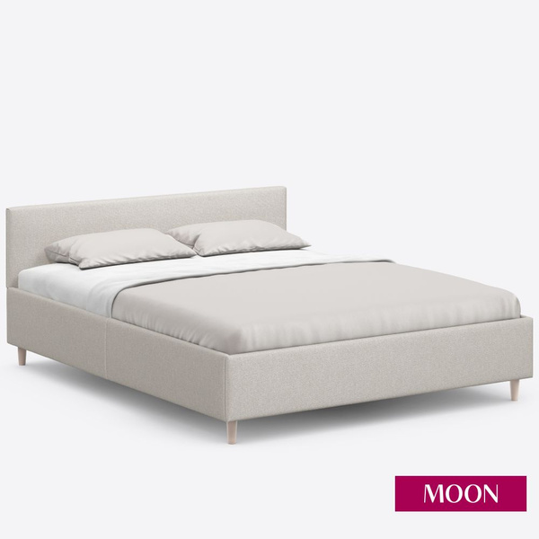 Кровать двуспальная с подъемным механизмом на ножках, MOON FAMILY 1250 ...