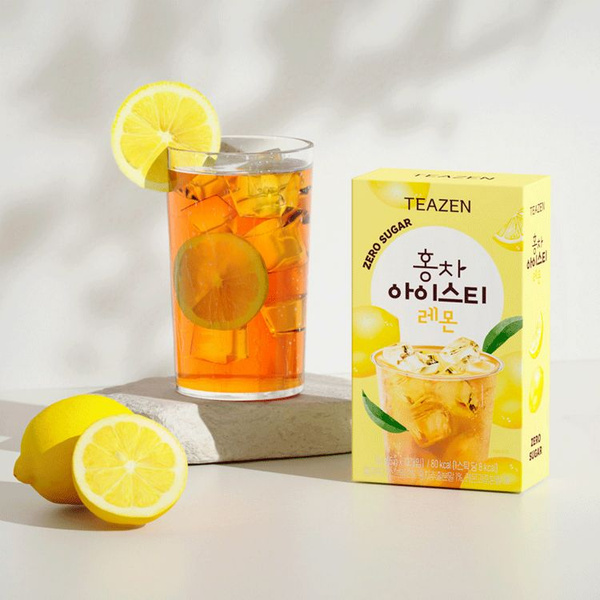 Холодный чай черный со вкусом Лимона TEAZEN, 10шт - купить с доставкой ...