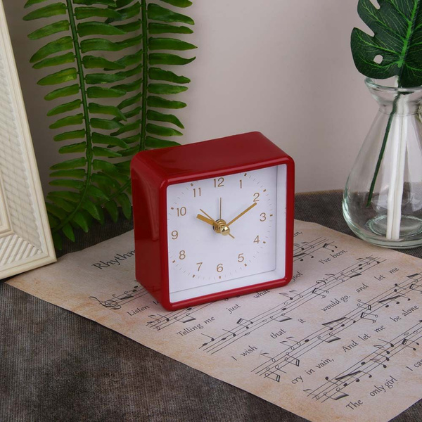 Настольные часы Механические LADECOR CHRONO, красный купить по выгодной ...