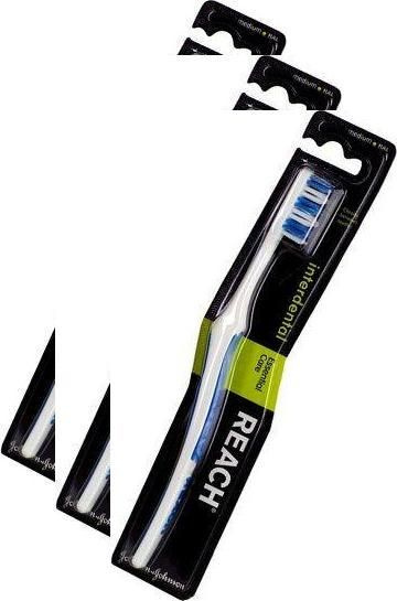 Характеристики Reach Interdental Зубная щетка Межзубная чистка жесткая ...