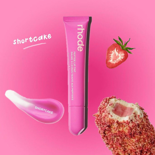 Пептидный бальзам для губ RHODE peptide lip tint shortcake - baby pink ...