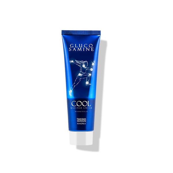 Массажный крем охлаждающий TENZERO GLUCOSAMINE COOL MASSAGE CREAM с ...