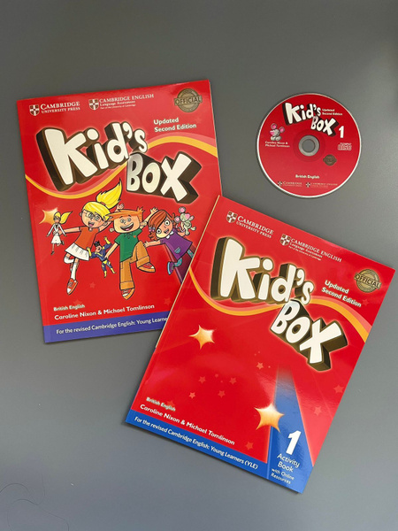 Kids Box 1 Pupils book+Activity book+Диск - купить с доставкой по ...