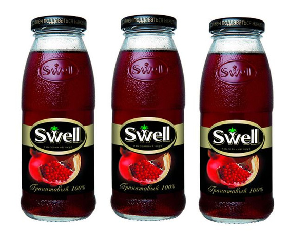 Сок Swell гранат, 250 мл х 3 шт - купить с доставкой по выгодным ценам ...