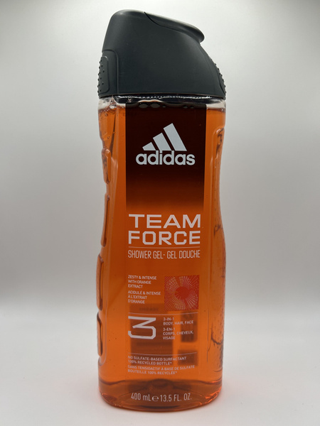 adidas TEAM FORCE Гель для душа мужской 3 в 1 400 мл - купить с ...