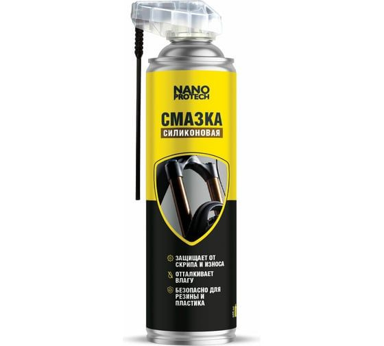 Силиконовая смазка для велосипеда Nanoprotech 400 мл NPGSV0036 купить c ...