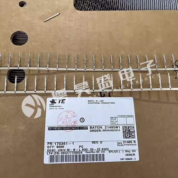 Разъемы AMP/TE 170361-1 Клеммы Провод калибра 22-26AWG - купить с ...