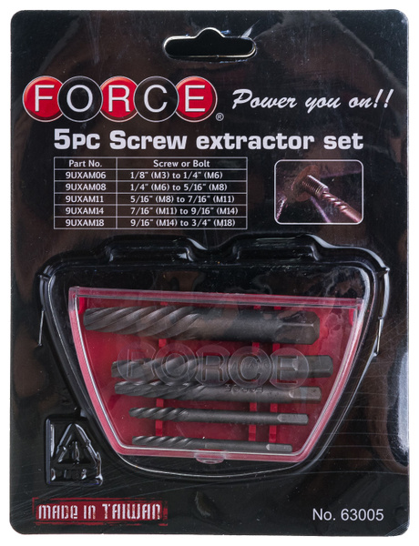 Экстрактор резьбы FORCE YF-1013 63005 - купить с доставкой по выгодным ...