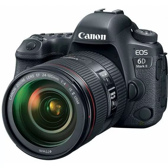 Зеркальный фотоаппарат Canon EOS 6D Mark II - купить по низкой цене в ...