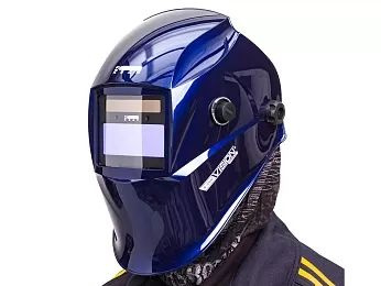 Маска сварщика КЕДР К-202 PRIME", СИНЯЯ - купить с доставкой по низким ...