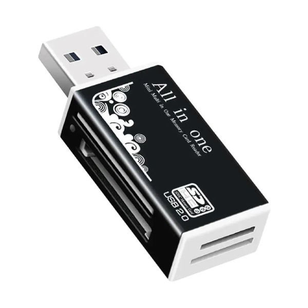 Универсальный картридер адаптер Micro SD, Mini SD, SD, SDHC, MMC, TF ...