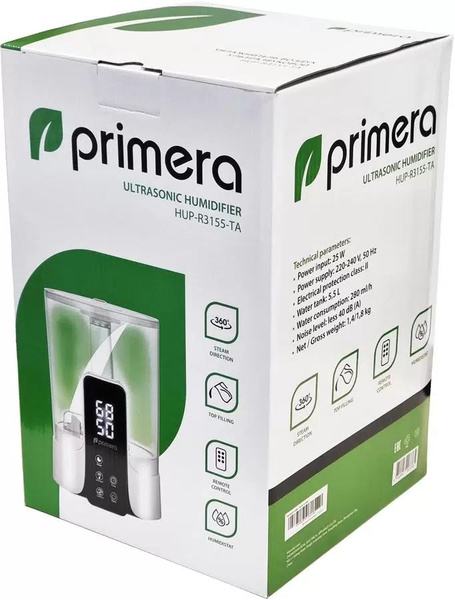 PRIMERA Увлажнитель воздуха Воздухоувлажнитель Primera HUP-R3155-TA ...