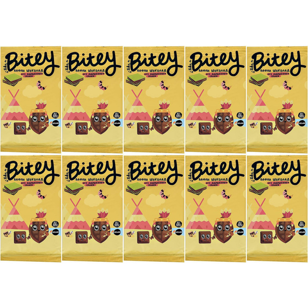 Вафли Take a Bitey Шоколад 35 г, набор: 10 штук купить на OZON по ...