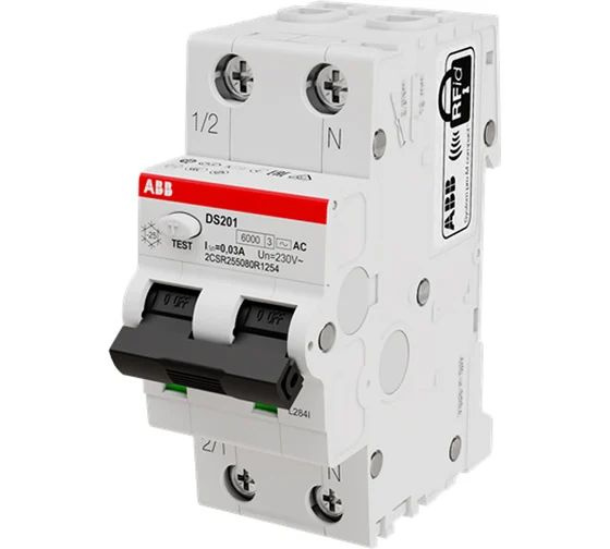 ABB Дифференциальный автомат 2P 16А 30мА - купить с доставкой по ...