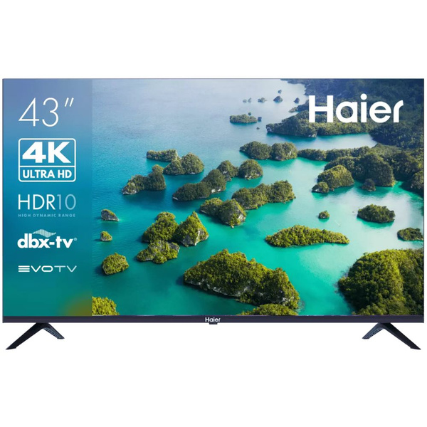 Haier Телевизор 43 Smart TV S2 43", черный купить на OZON по низкой ...