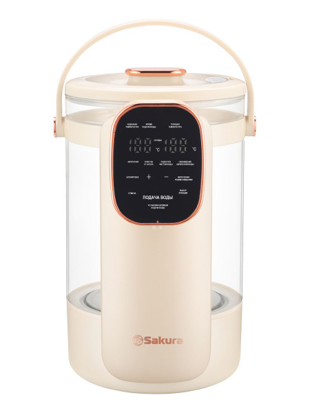Термопот электрический 3л Sakura SA-1375W Premium LCD сенсор - купить с ...