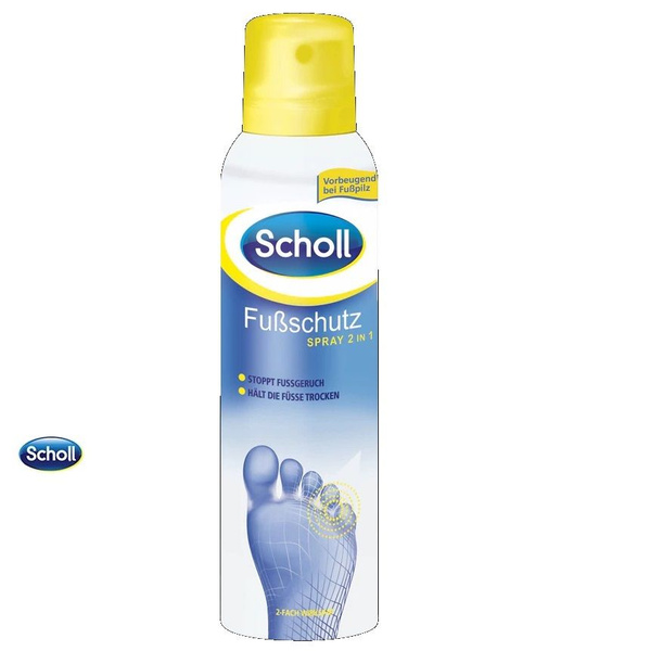 Антиперспирант спрей для защиты ног Scholl 2 в 1 купить на OZON по ...