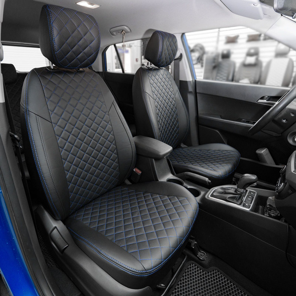 Чехлы Автопилот Хендай Крета 2016 - 2021. Авточехлы Hyundai Creta 2016 ...
