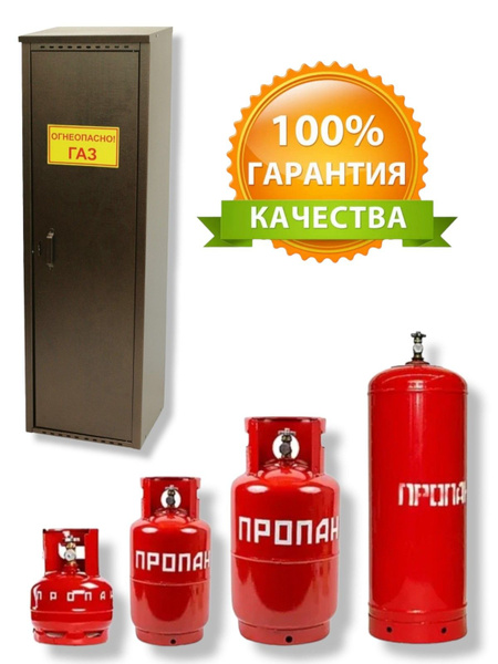 Петромаш Шкаф для газового баллона,Сталь,50л,40х37х105см - купить с ...