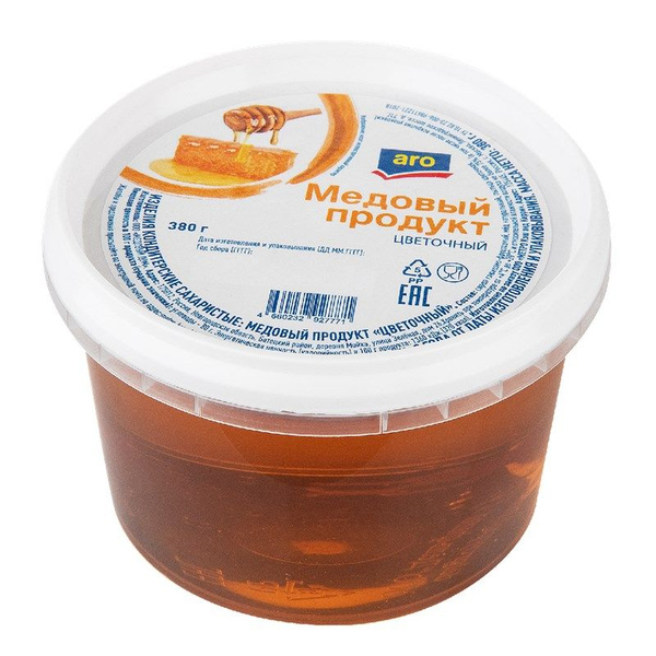 aro Продукт медовый цветочный, 380г купить на OZON по низкой цене ...