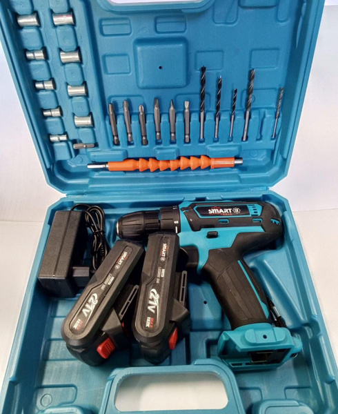Аккумуляторный шуруповерт 21В SMART купить на OZON по низкой цене ...