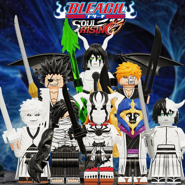 Bleach/Набор игрушки минифигурки Аниме Блич 8 шт/сборные минифигурки ...