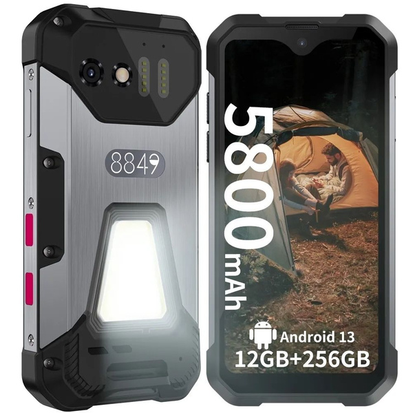 Смартфон Unihertz Прочный 8849 TANK MINI глобальной версии, 16 ГБ + 256 ...