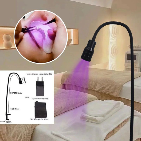 UV-LED лампа для сушки ногтей и наращивания ресниц, Осветительная ...