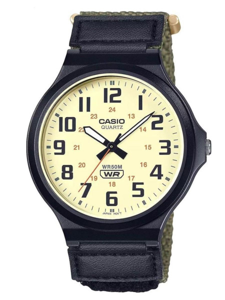 Часы наручные мужские кварцевые CASIO MW-240B-3B, часы касио ...