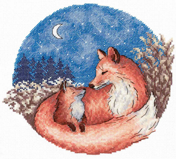 Вышивка Сказки на ночь 17x18 см. - купить с доставкой по выгодным ценам ...