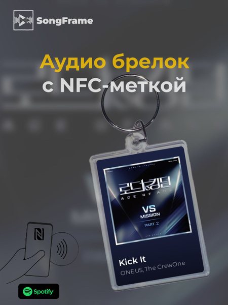 Брелок Spotify с NFC Трек: ONEUS, The CrewOne - Kick It купить на OZON ...