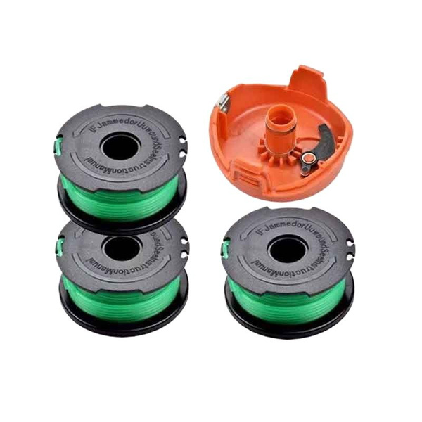 Set 3 Bobine Filo Nero Per Decespugliatore BLACK+DECKER - 6 Metri, Compatibile GL8033, GL9035, A6486 - Foto 9