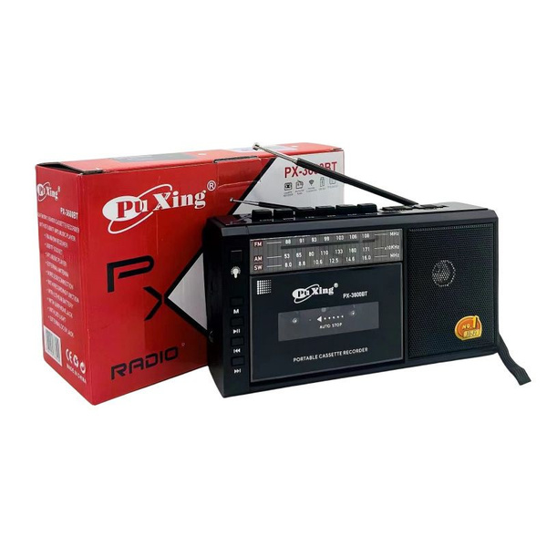 Кассетный Магнитофон PX-3600BT c Радио FM, MW, SW, Bluetooth, MP3 ...