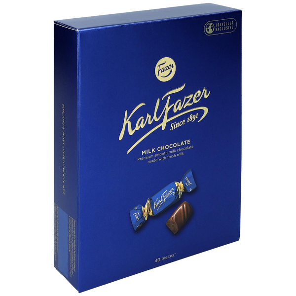 Fazer Конфеты шоколадные Milk Chocolate, Traveller Exclusive 295 г (Из ...
