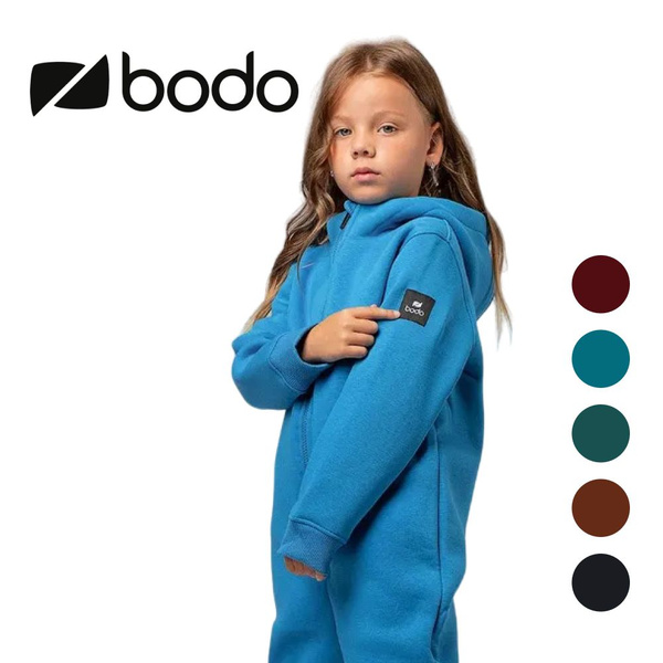 Комбинезон с начесом BODO, Девочки, Мальчики, размер 98, 104, материал ...